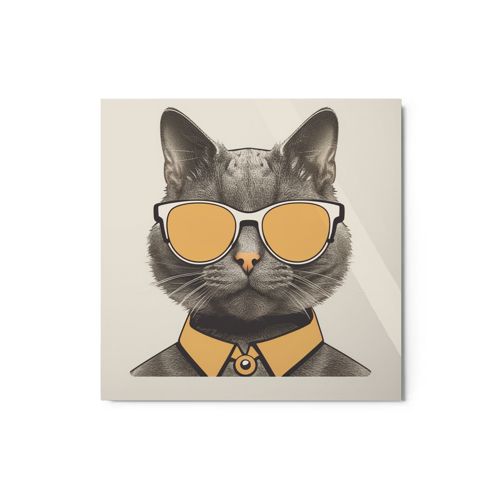 PugMug Custom Thumper Metal Print