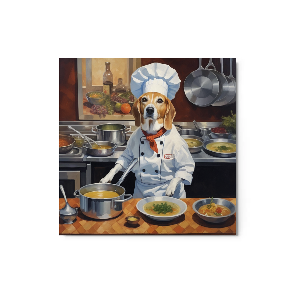 PugMug Custom Munchkin Metal Print