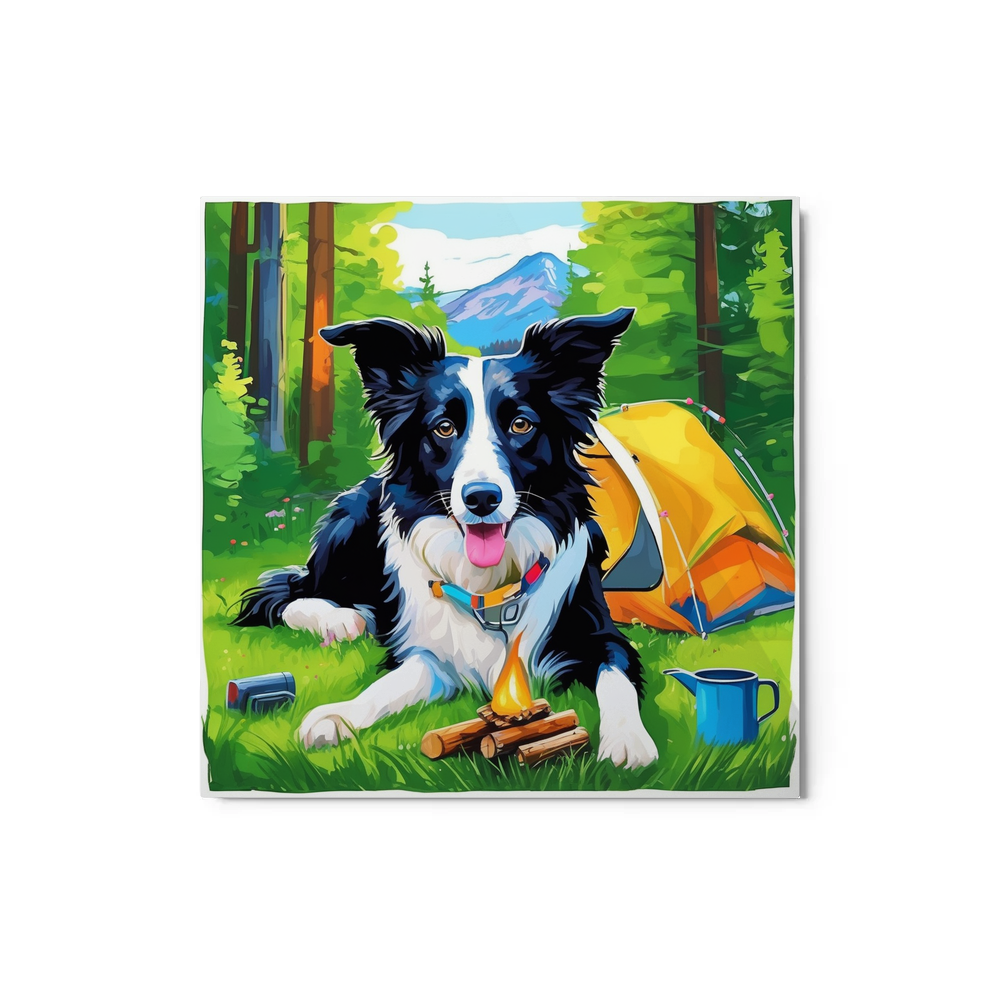 PugMug Custom Border Collie Metal Print