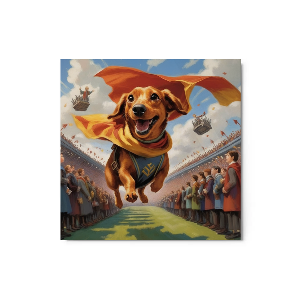 PugMug Custom Rex Metal Print