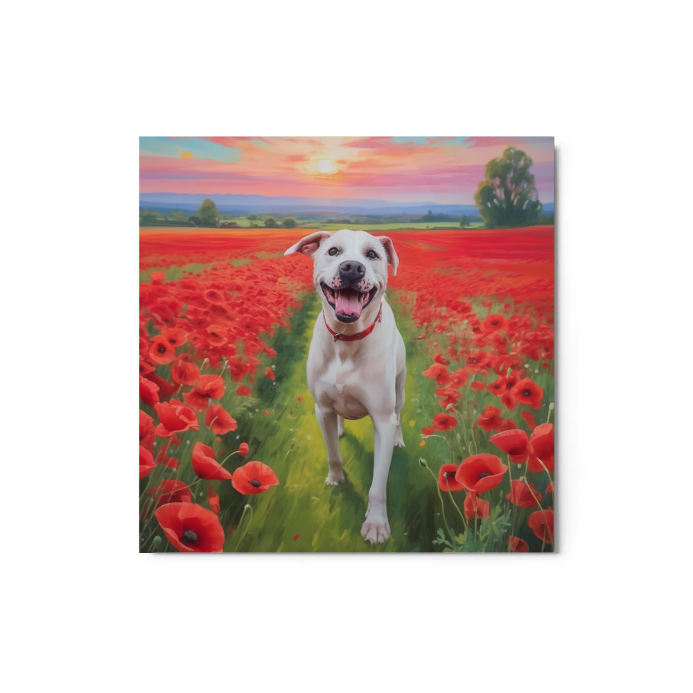 PugMug Custom Melody Metal Print