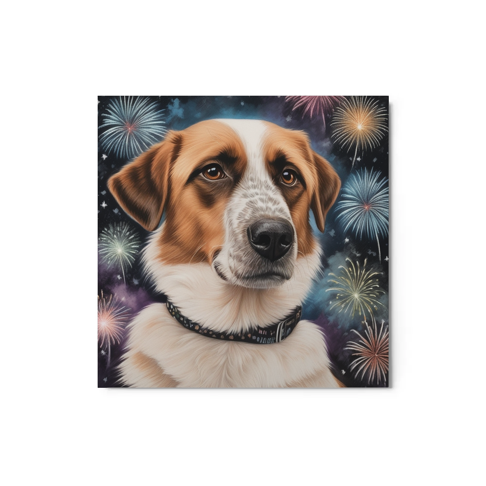 PugMug Custom Hazim Metal Print