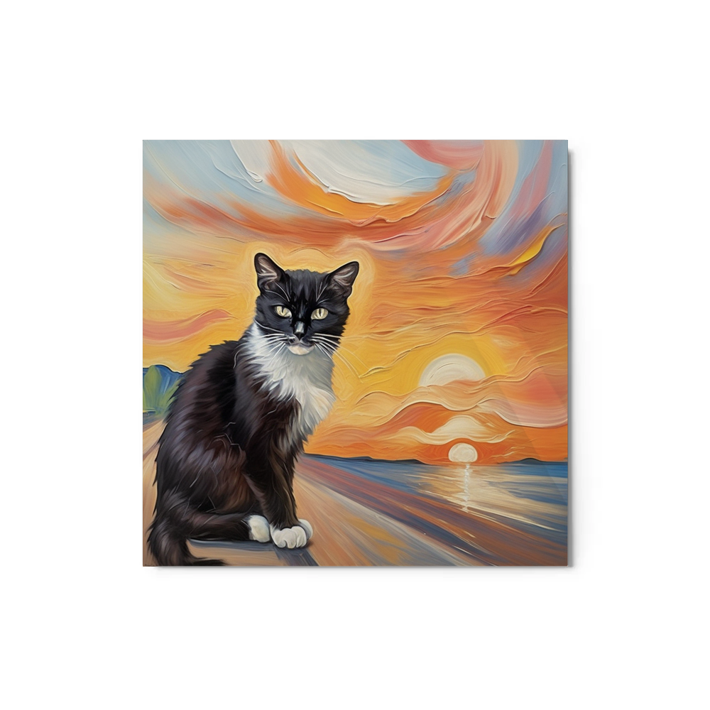 PugMug Custom Peerie Metal Print