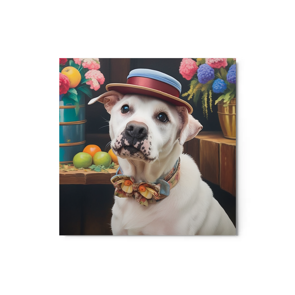 PugMug Custom Melody Metal Print