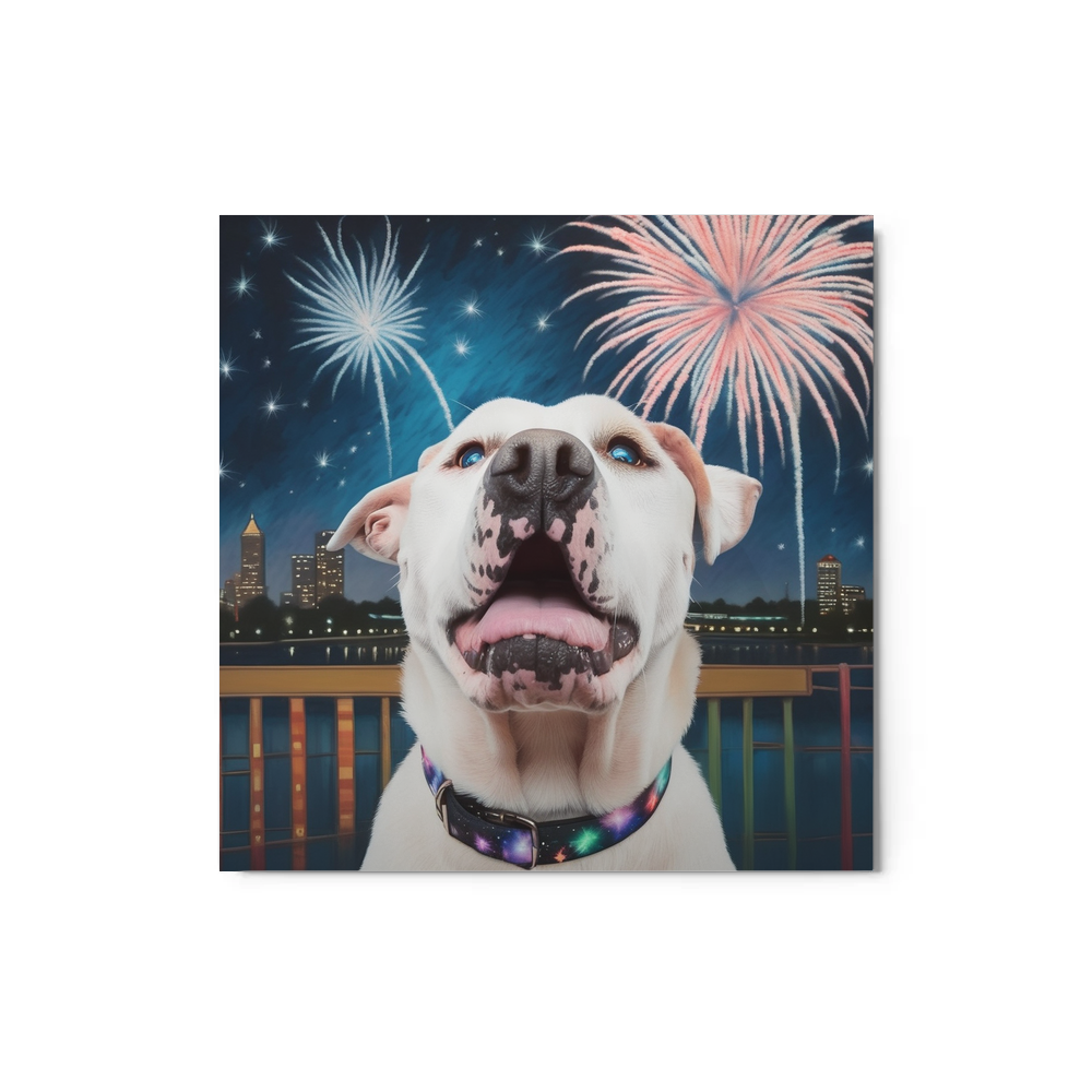 PugMug Custom Melody Metal Print