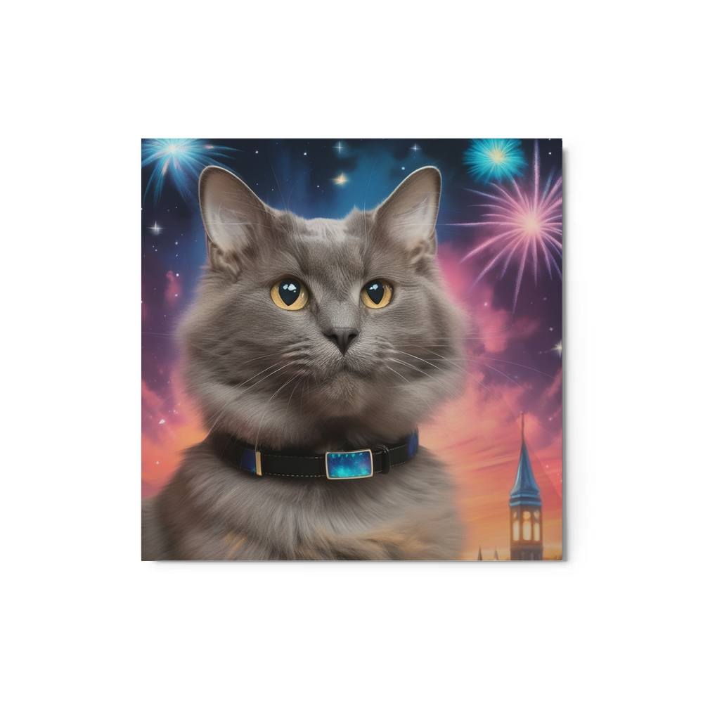 PugMug Custom Thumper Metal Print