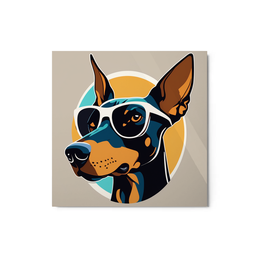 PugMug Custom Pet Metal Print