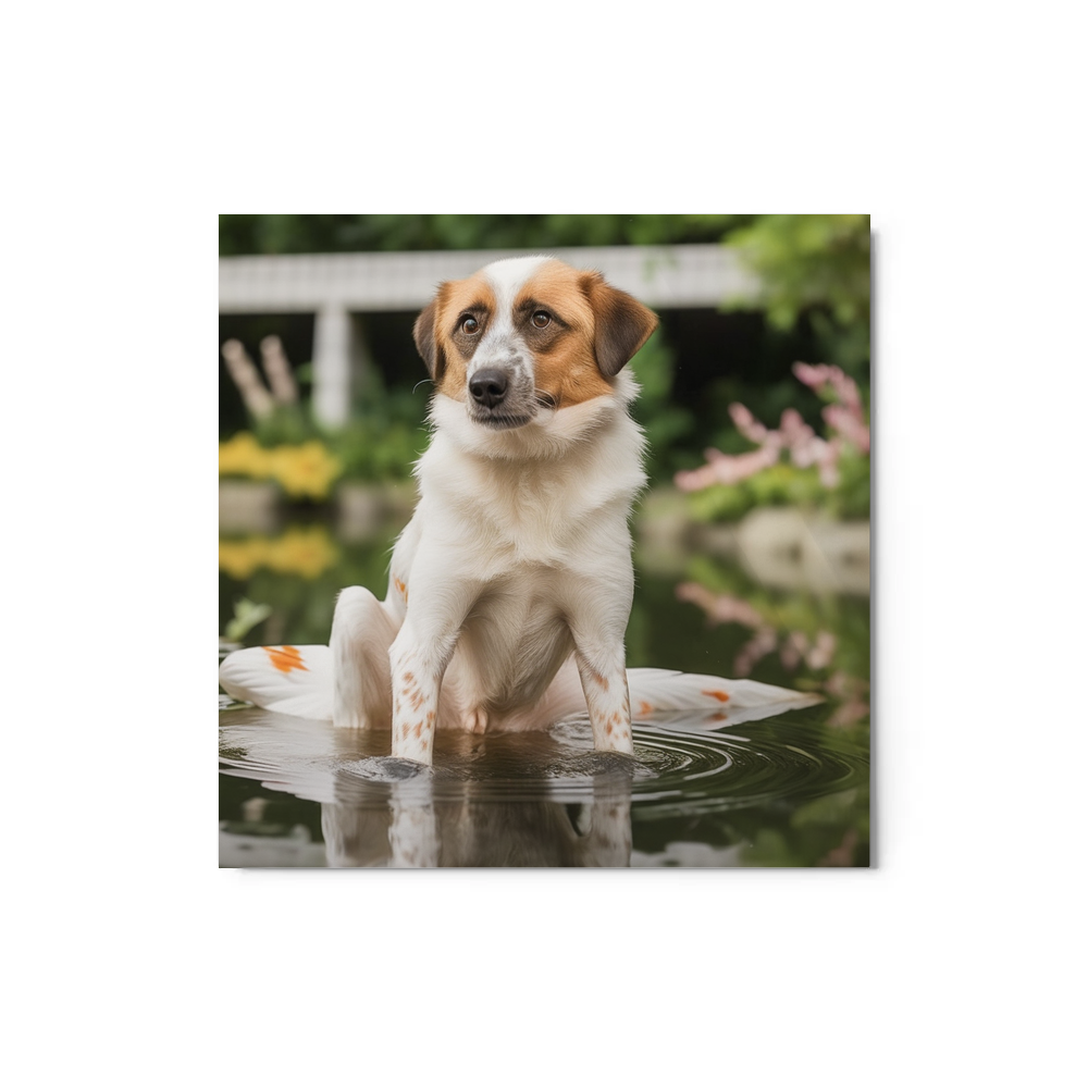 PugMug Custom Hazim Metal Print