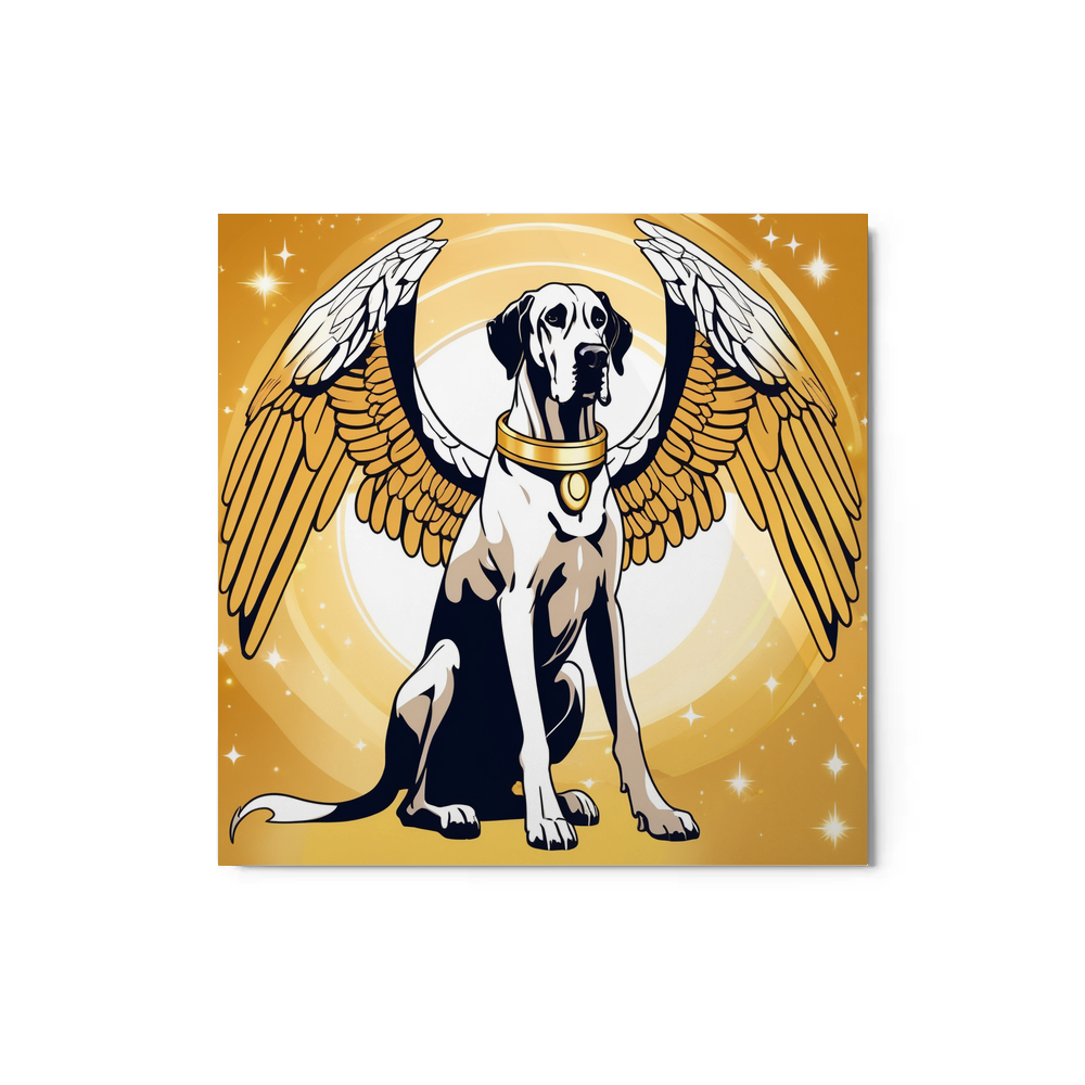 PugMug Custom Great Dane Metal Print