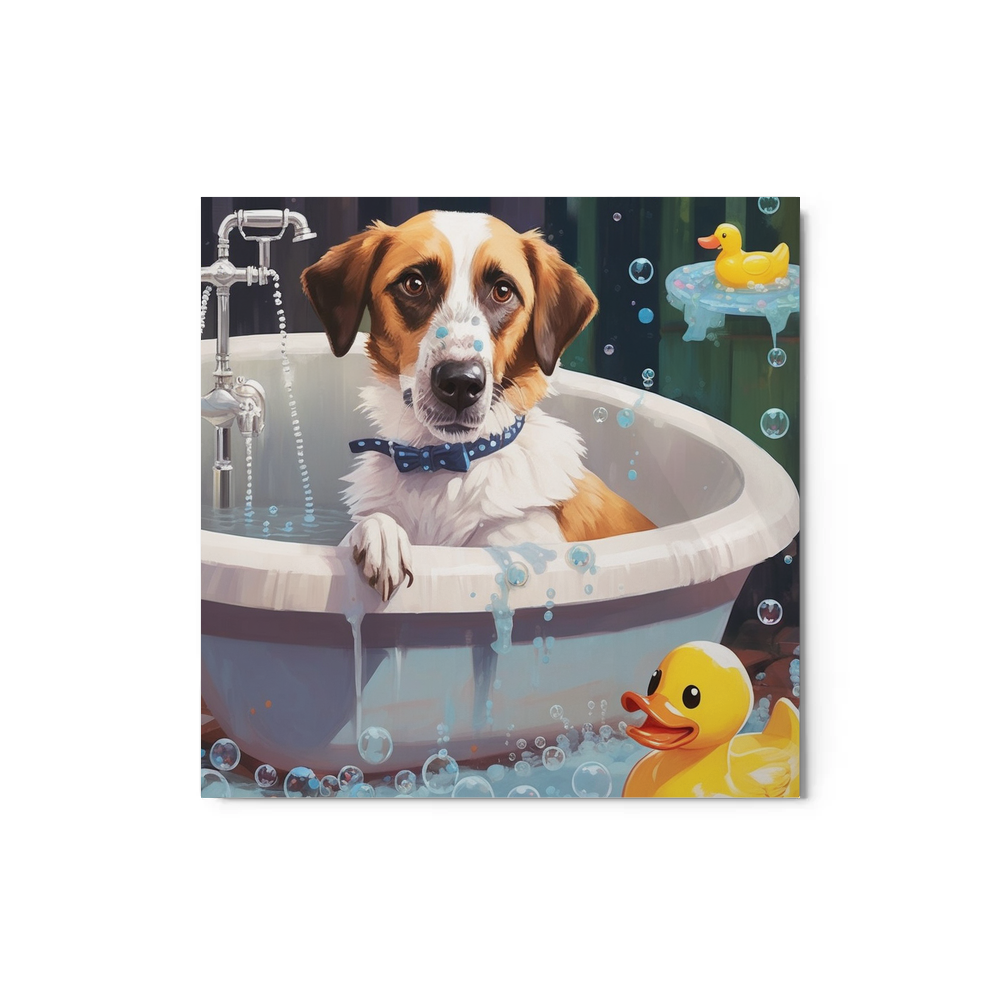 PugMug Custom Hazim Metal Print