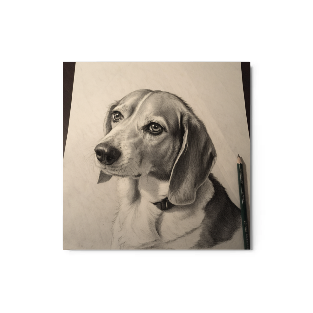 PugMug Custom Munchkin Metal Print