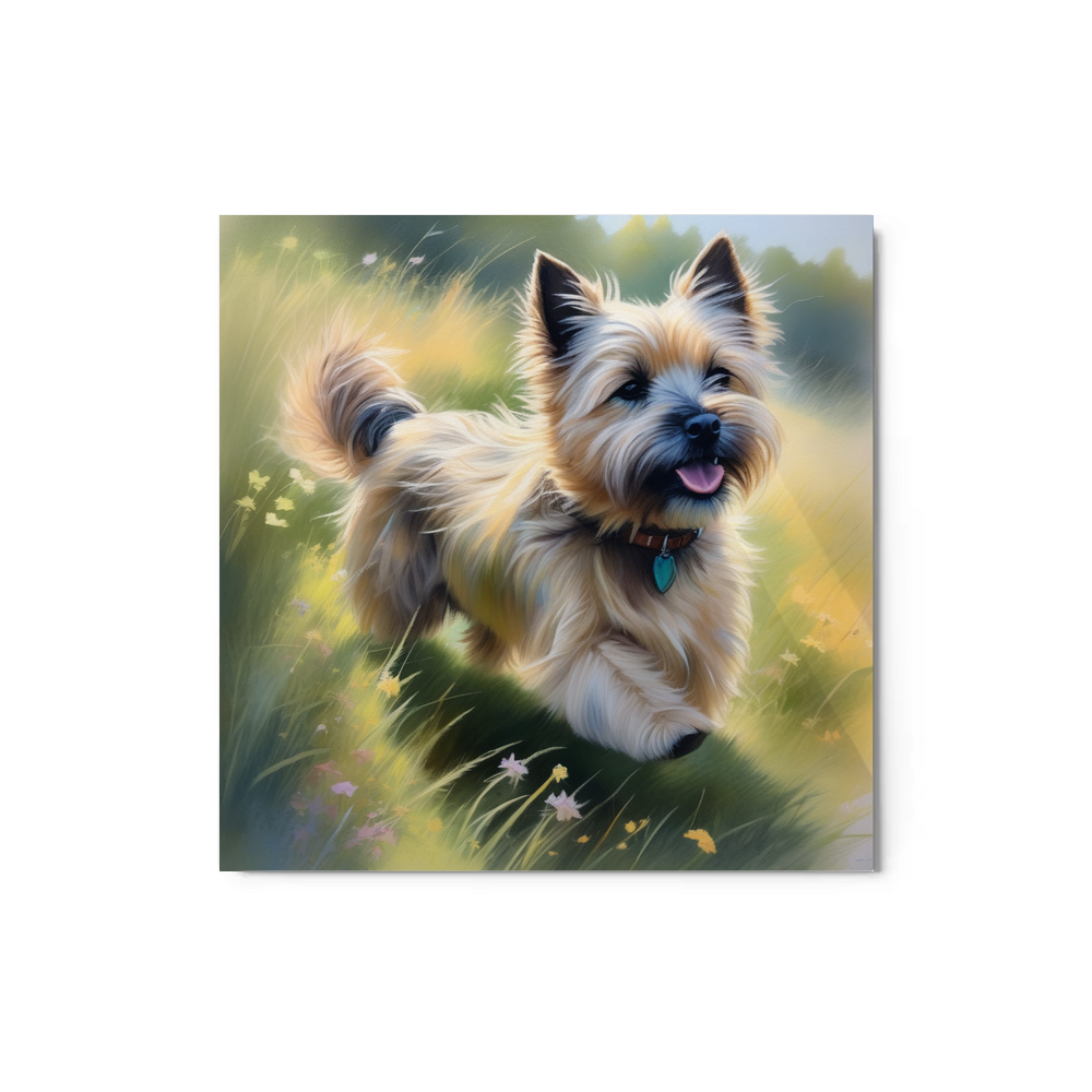 PugMug Custom Cairn Terrier Metal Print