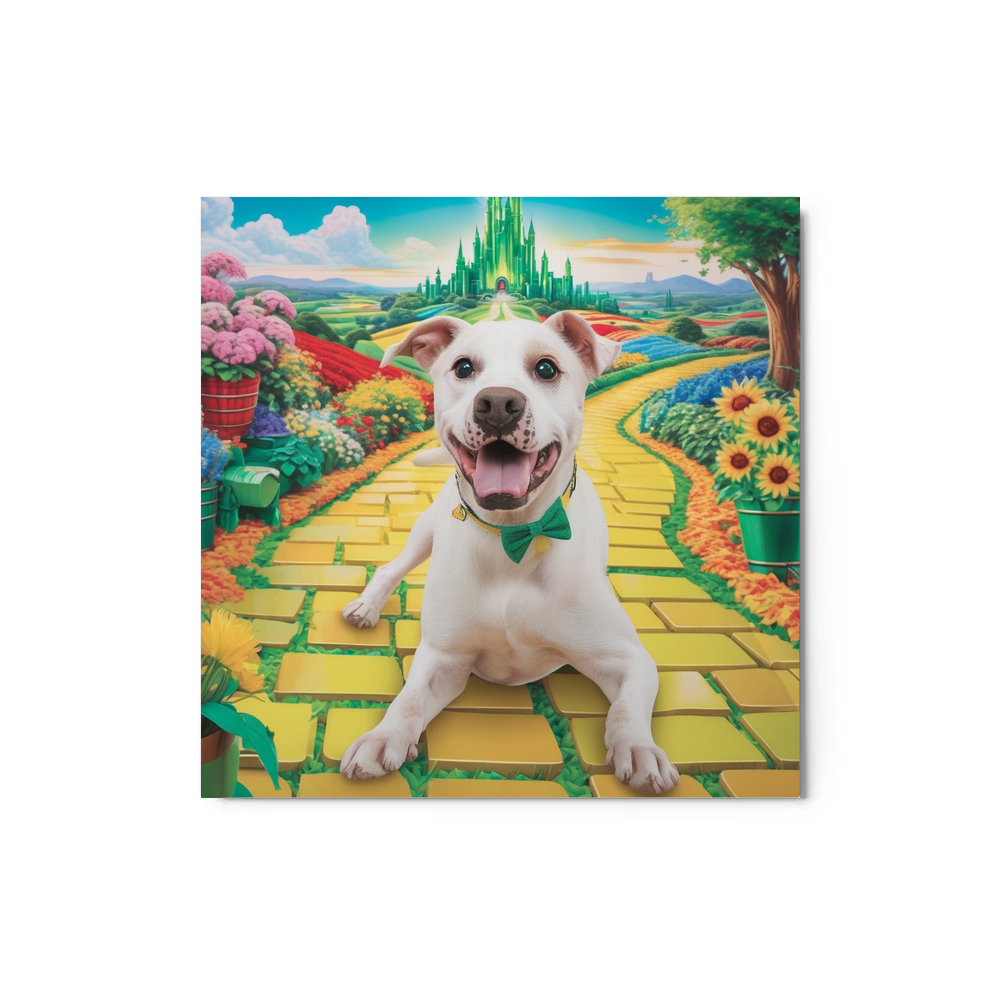 PugMug Custom Melody Metal Print