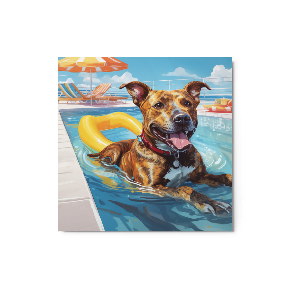PugMug Custom Tony Hawk Metal Print