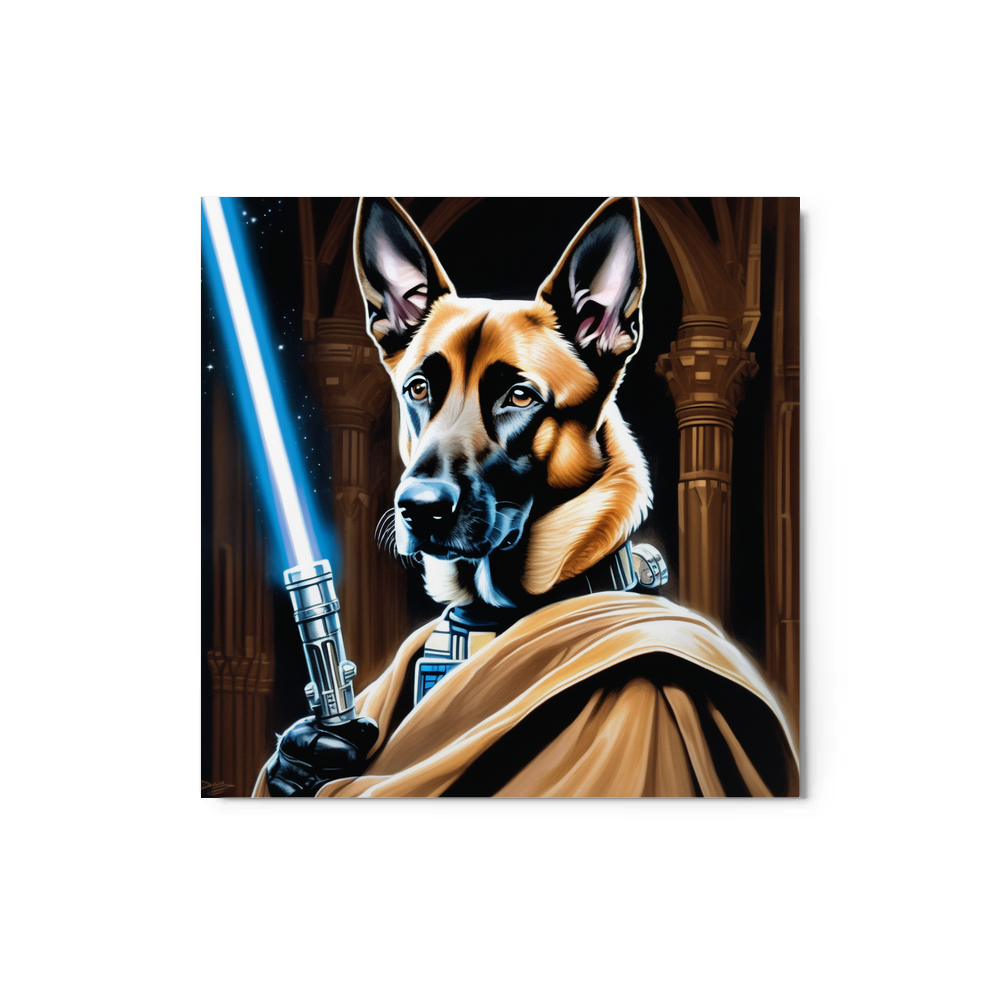 PugMug Custom Belgian Malinois Metal Print