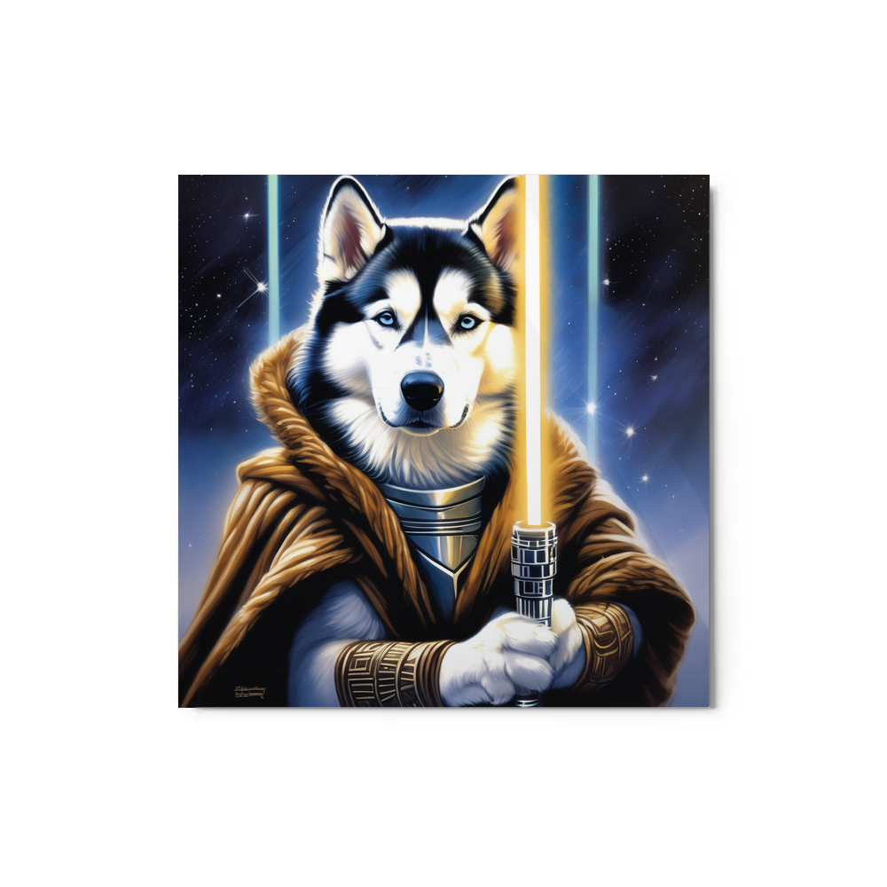 PugMug Custom Siberian Husky Metal Print