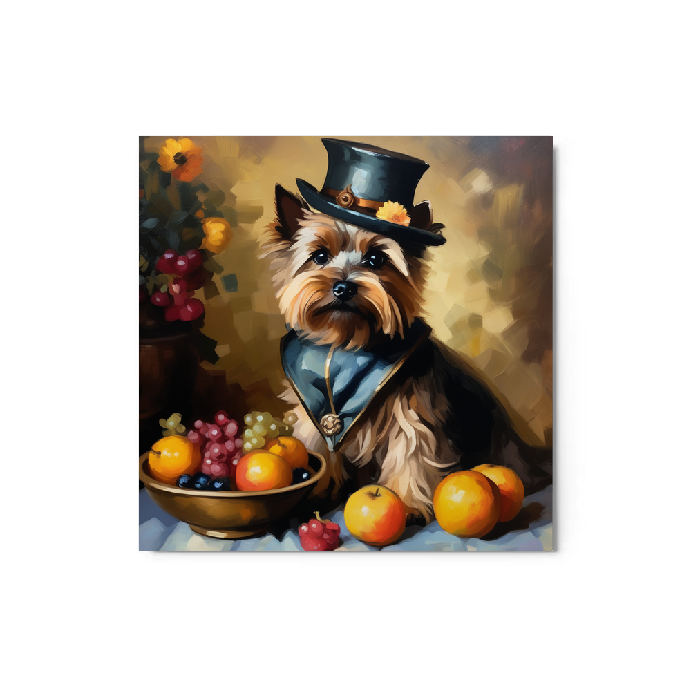 PugMug Custom Cairn Terrier Metal Print