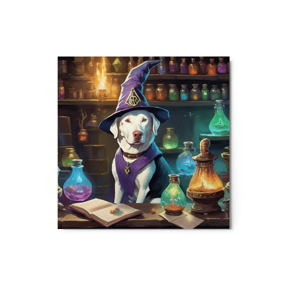 PugMug Custom Penny Metal Print