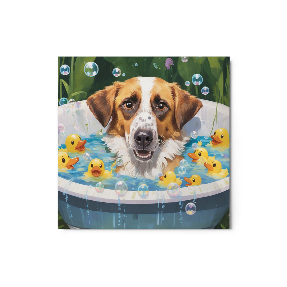 PugMug Custom Hazim Metal Print