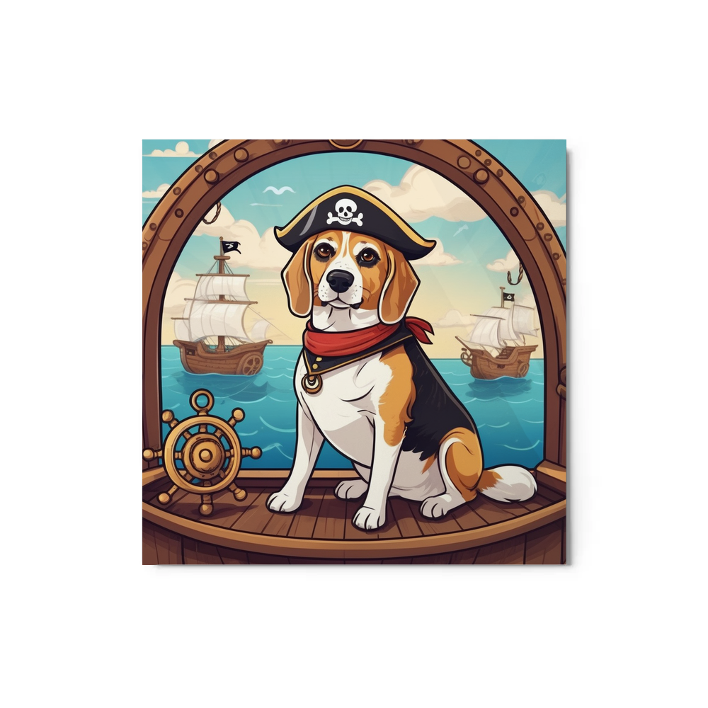 PugMug Custom Munchkin Metal Print