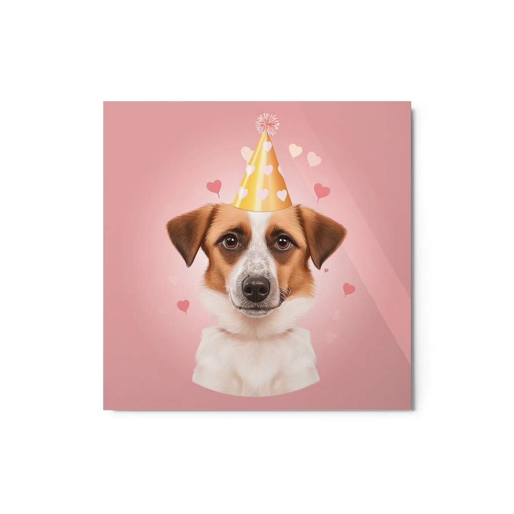 PugMug Custom Hazim Metal Print