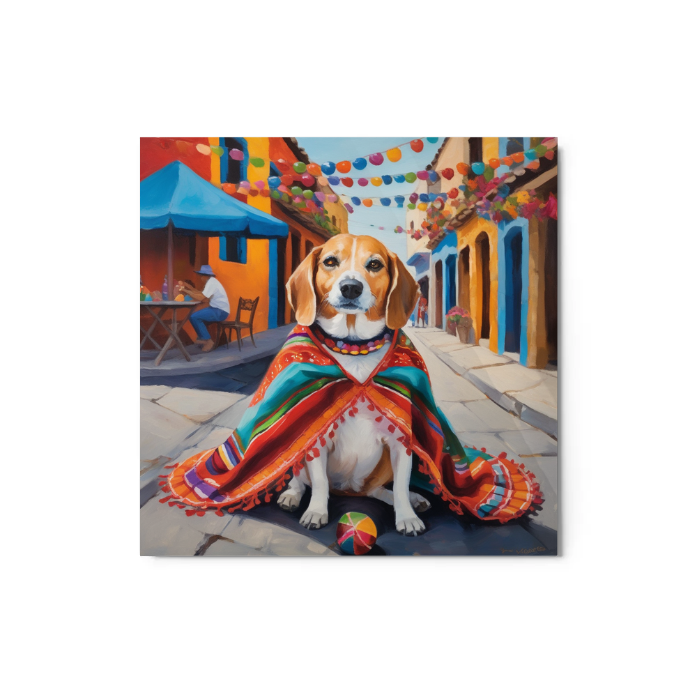 PugMug Custom Munchkin Metal Print