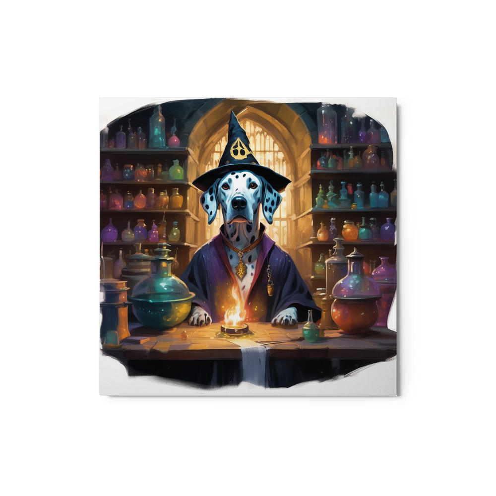 PugMug Custom Dalmatian Metal Print