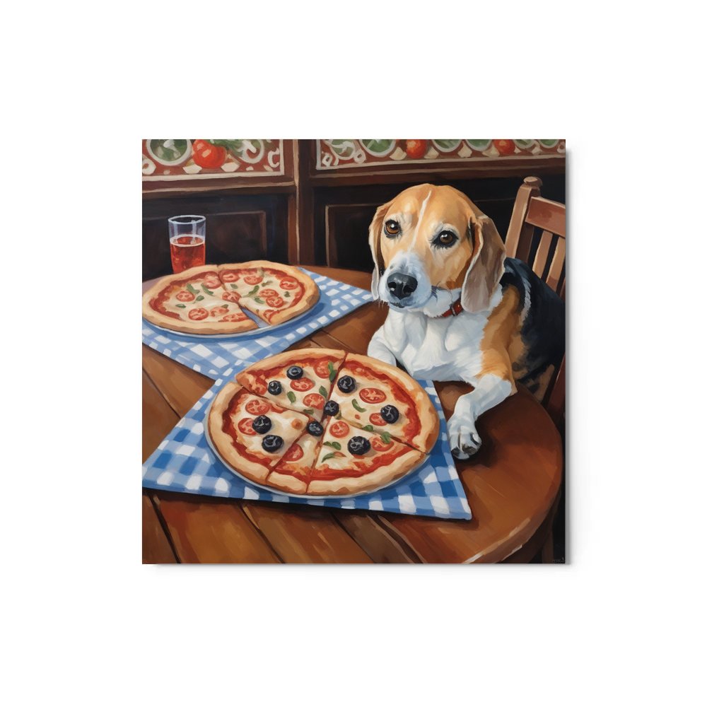 PugMug Custom Munchkin Metal Print