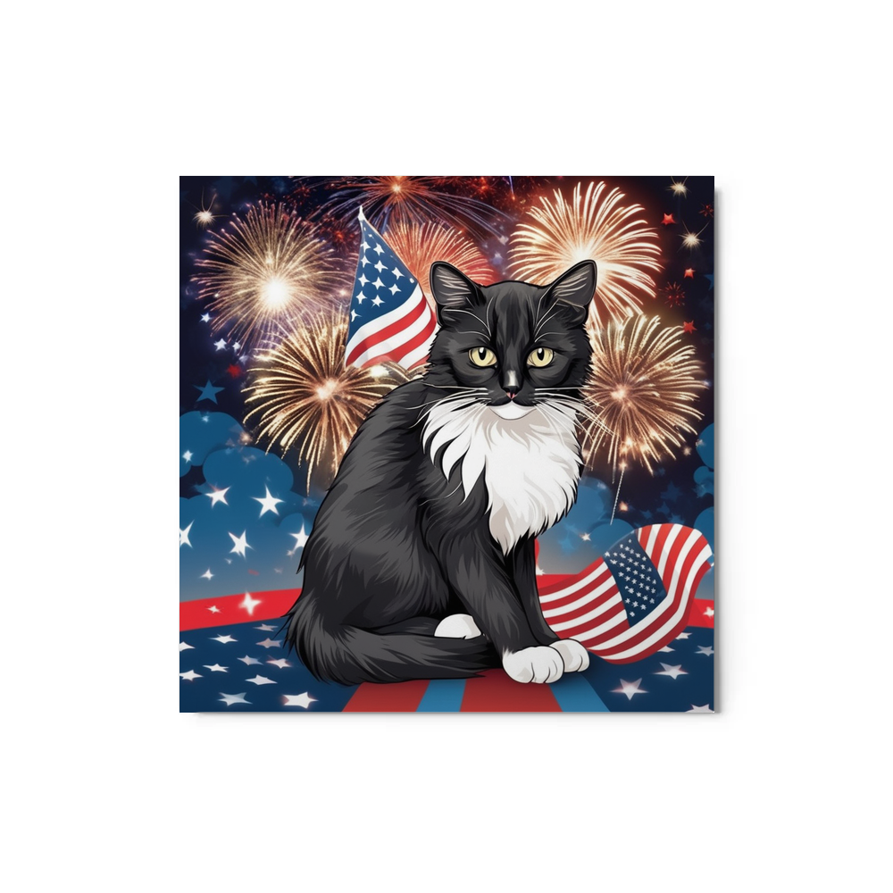 PugMug Custom Peerie Metal Print