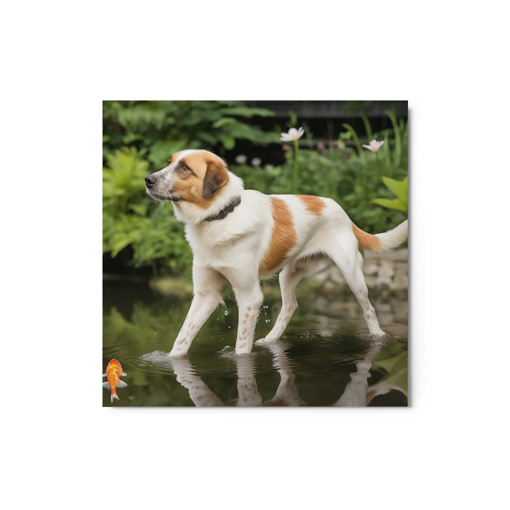 PugMug Custom Hazim Metal Print