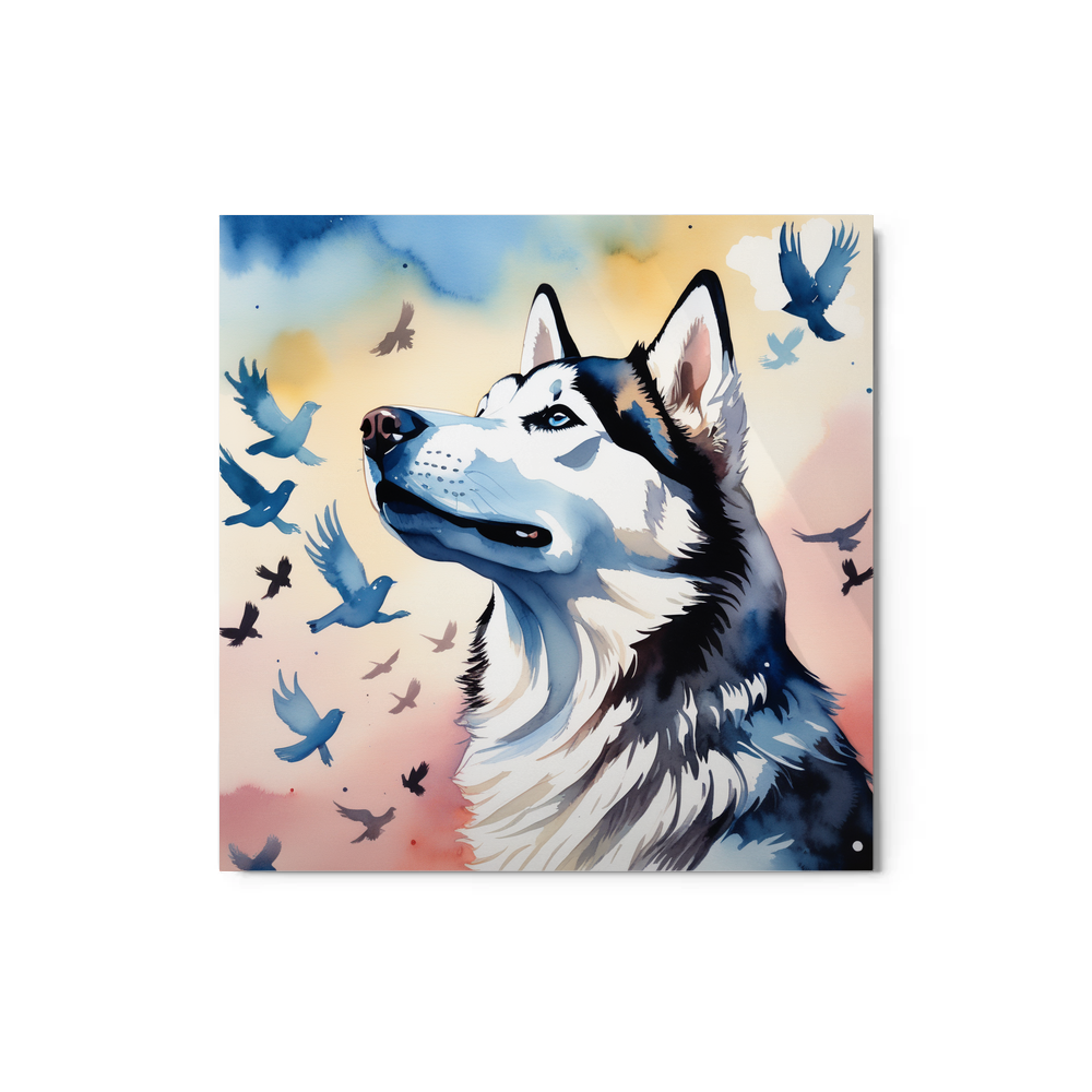 PugMug Custom Pet Metal Print