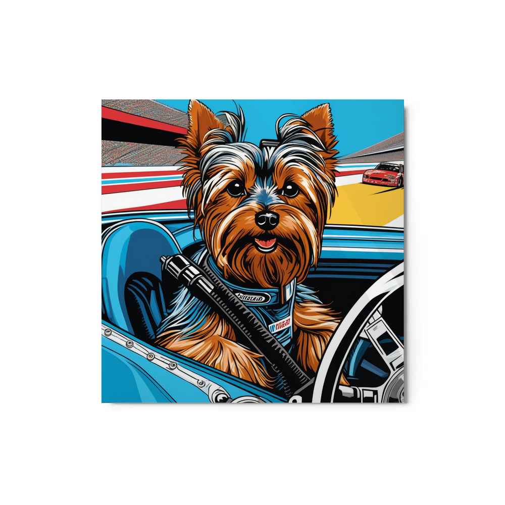 PugMug Custom Yorkshire Terrier Metal Print