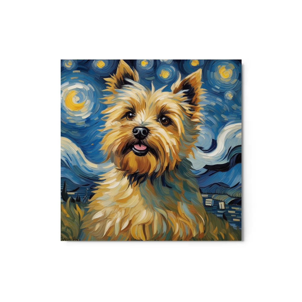 PugMug Custom Cairn Terrier Metal Print