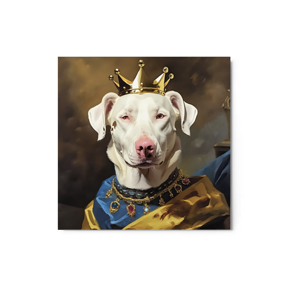 PugMug Custom Penny Metal Print