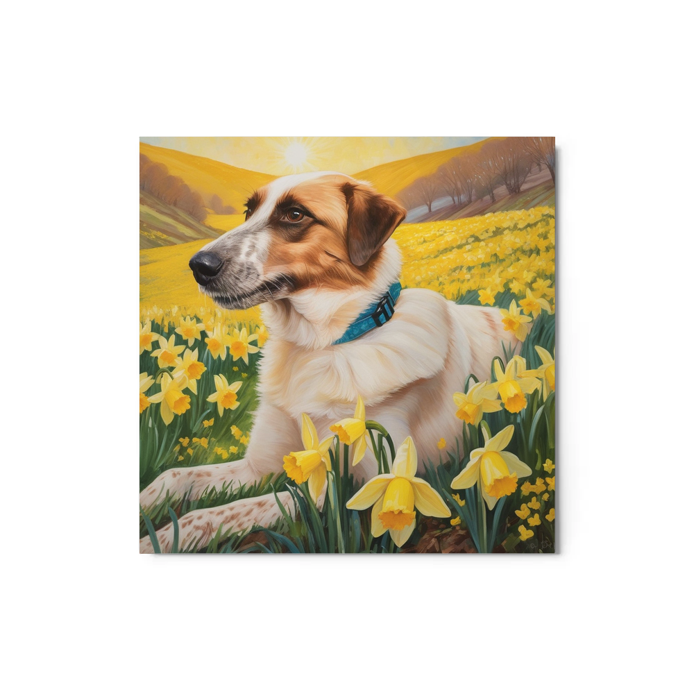 PugMug Custom Hazim Metal Print