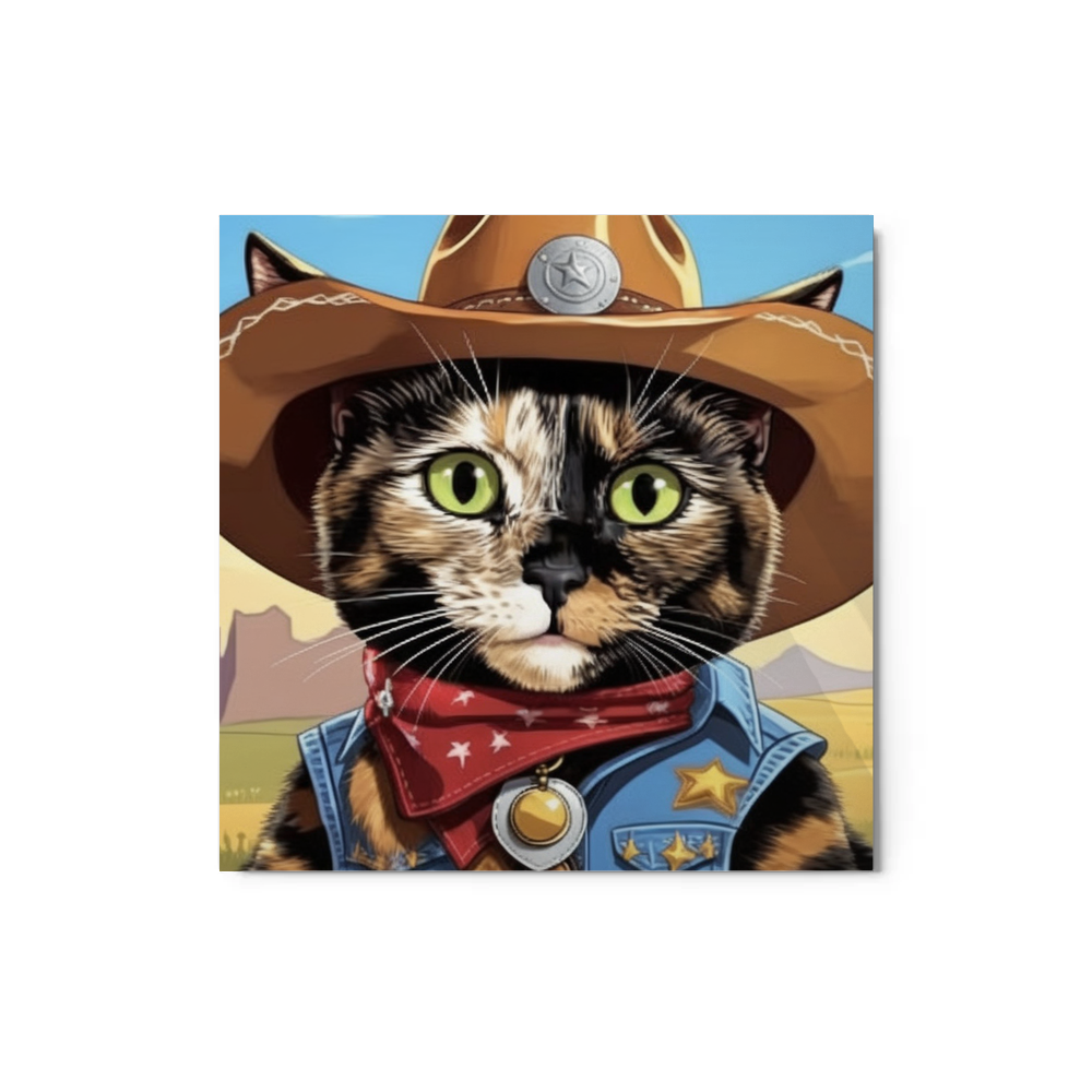 PugMug Custom Ripley Metal Print