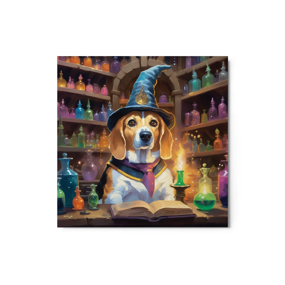 PugMug Custom Munchkin Metal Print