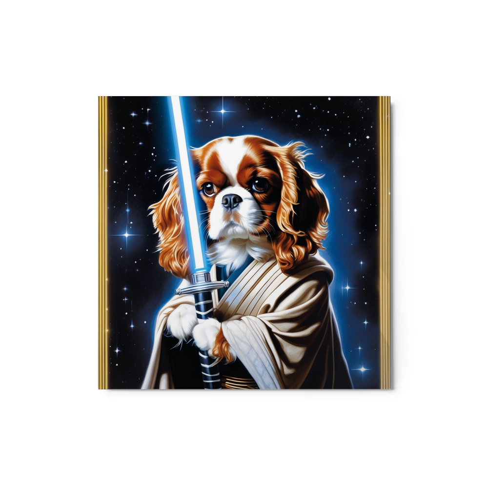 PugMug Custom Cavalier King Charles Spaniel Metal Print