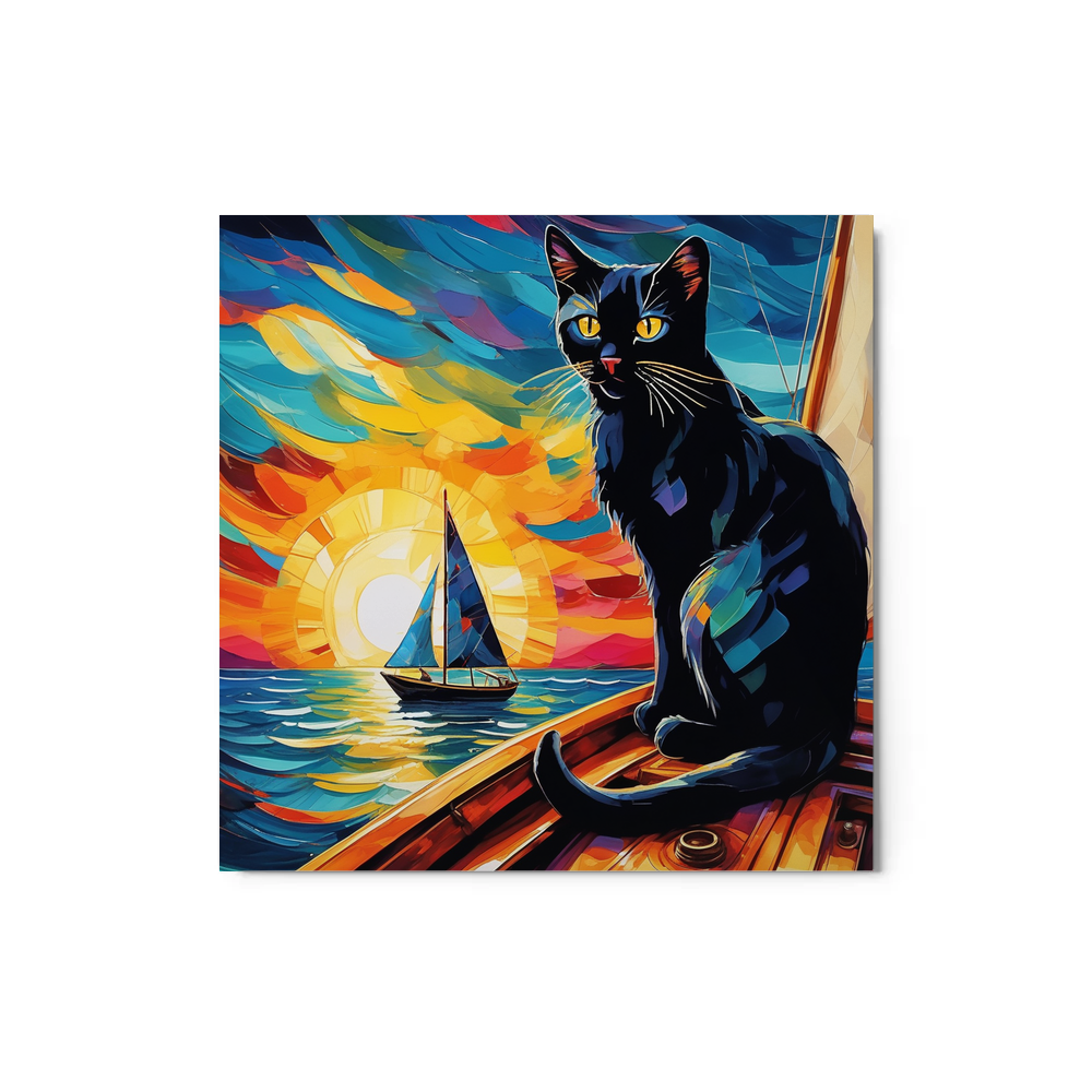 PugMug Custom Pet Metal Print