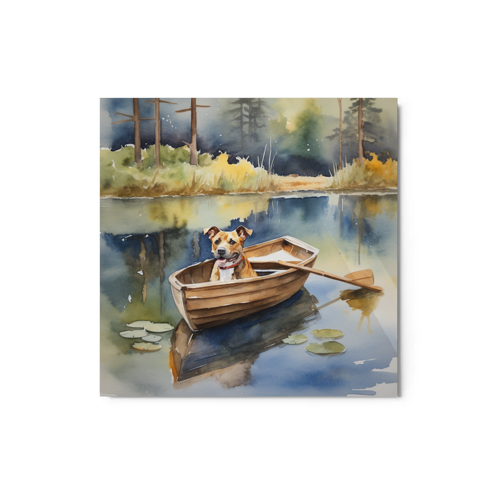 PugMug Custom Tony Hawk Metal Print