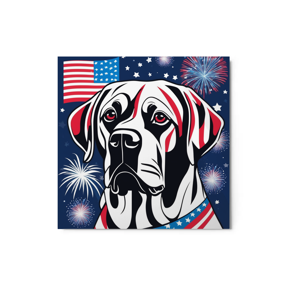 PugMug Custom Pet Metal Print