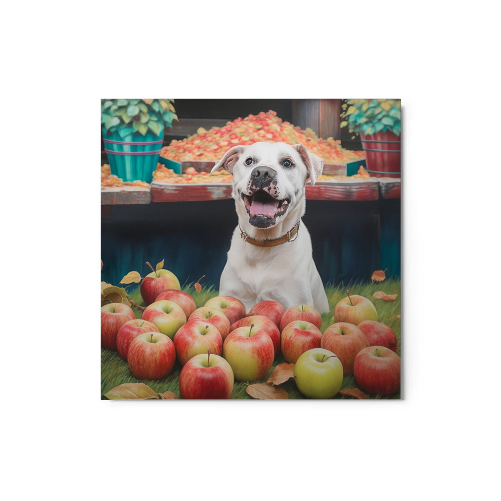 PugMug Custom Melody Metal Print