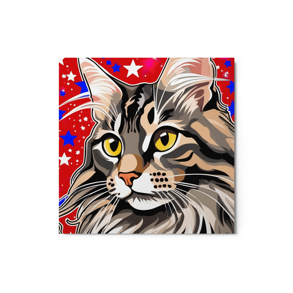 PugMug Custom Pet Metal Print