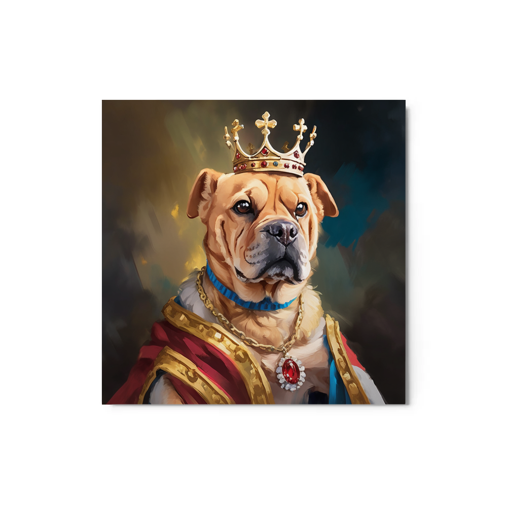 PugMug Custom Halina Metal Print