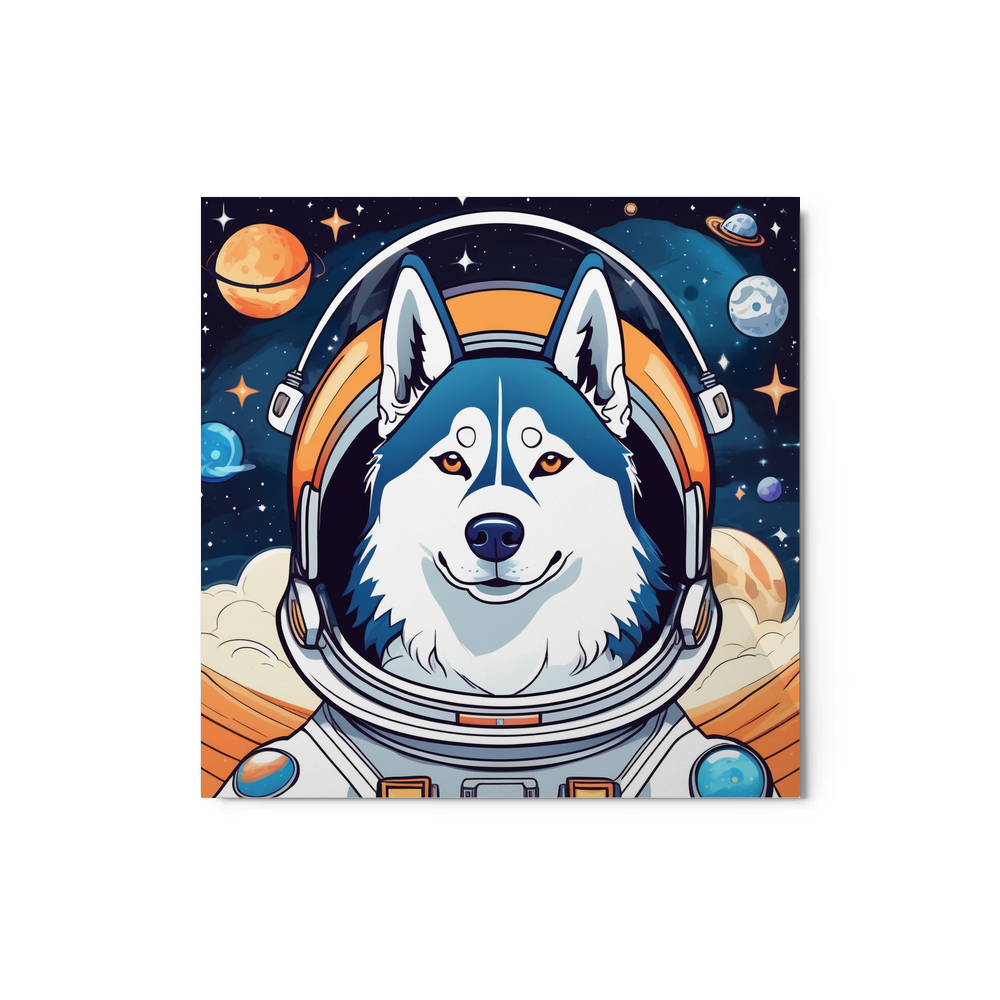 PugMug Custom Siberian Husky Metal Print