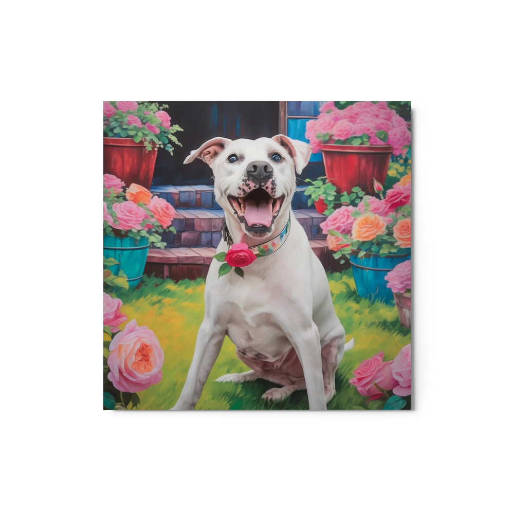 PugMug Custom Melody Metal Print