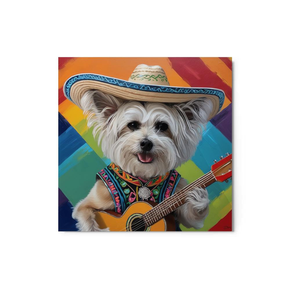 PugMug Custom Leo Metal Print
