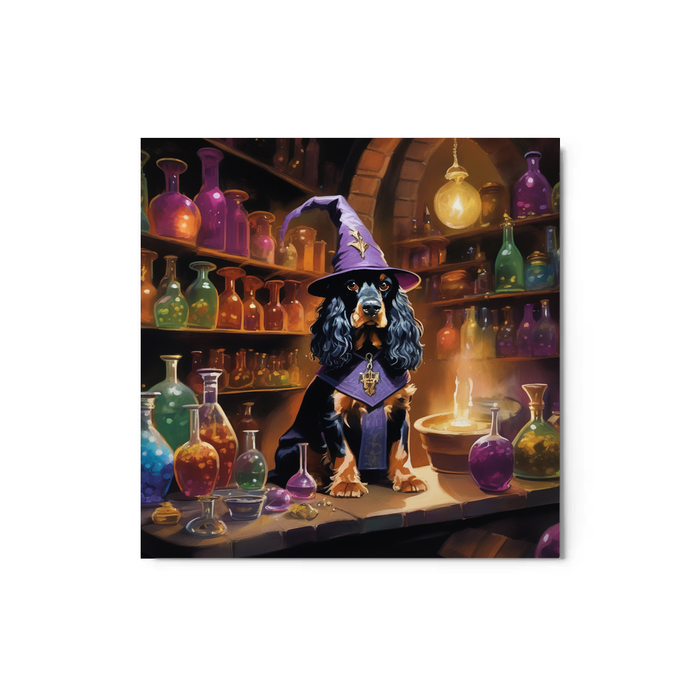 PugMug Custom English Cocker Spaniel Metal Print