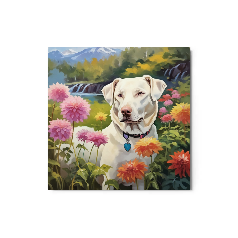 PugMug Custom Penny Metal Print