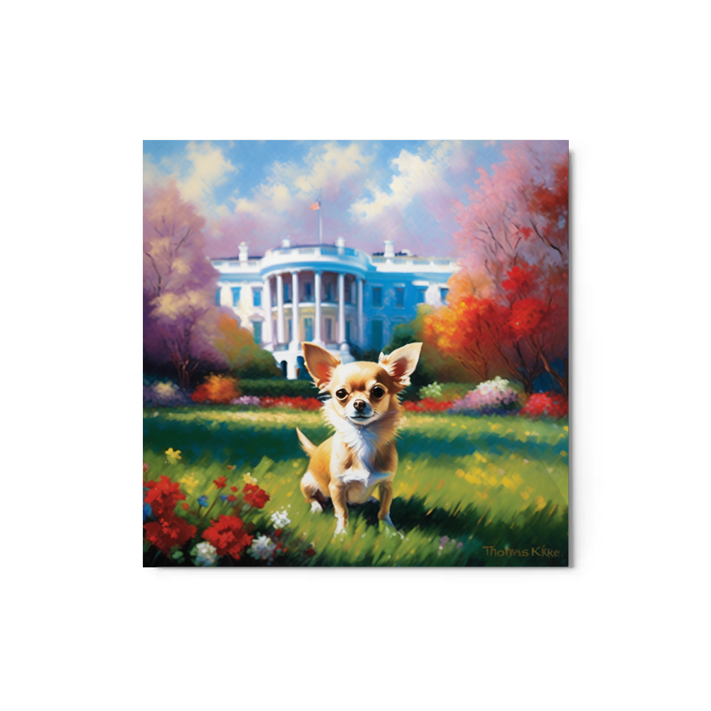PugMug Custom Chihuahua Metal Print